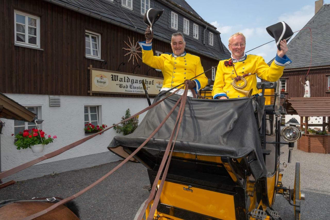 Waldgasthof Bad Einsiedel Seiffen Esterno foto